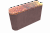 Поребрик шарнирный колор-микс коричневый низ 300*200*80